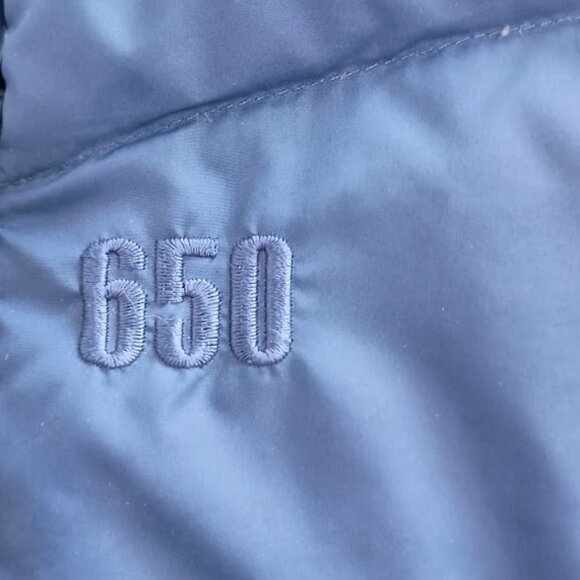 Cabela's Premier Northern Goose Down Blue Puffer Vest Women's Small 650 - Picture 4 of 11